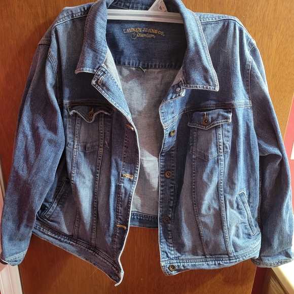 Ralph Lauren denim jacket size 2X